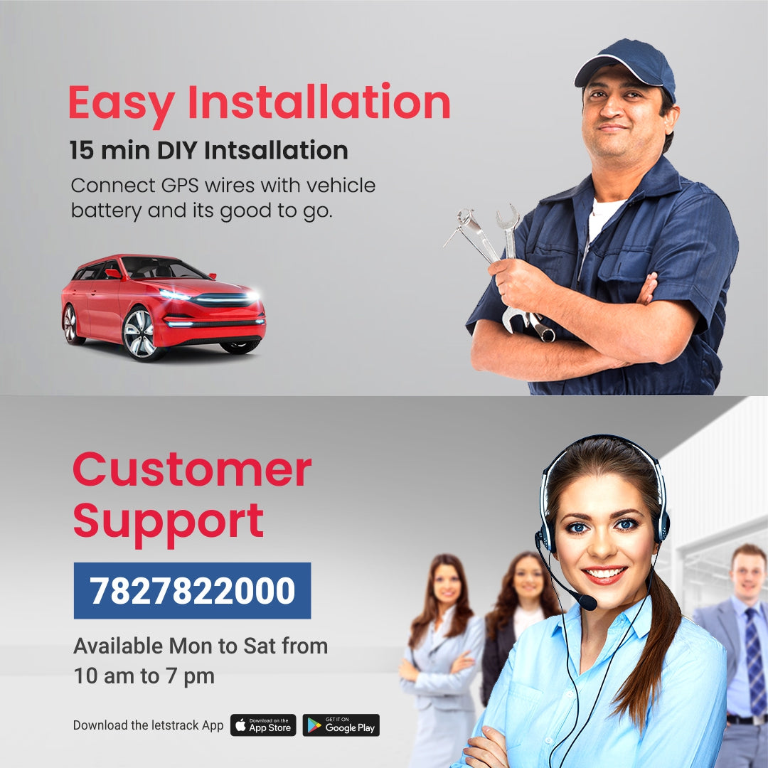 GPS tracker for commercial vehicles with fleet tracking system integration.