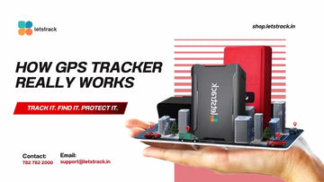 Letstrack GPS tracker device for car and bike with real-time tracking features