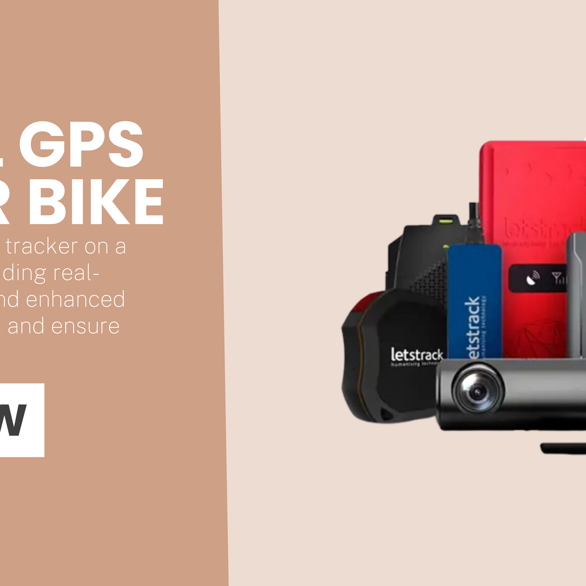 GPS tracker installed discreetly on a bike or motorcycle for theft prevention and real-time tracking.