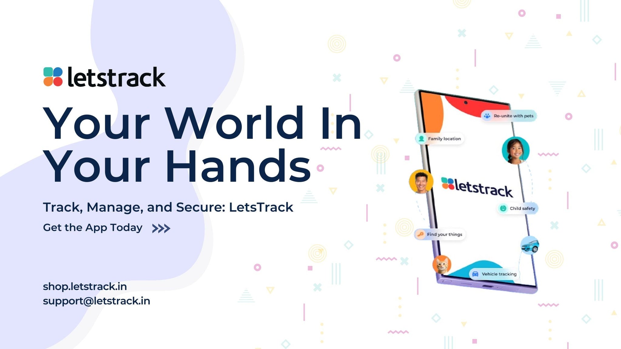 The LetsTrack app offers real-time GPS tracking, geofencing, and safety features for vehicles, assets, and loved ones, providing users with peace of mind.
