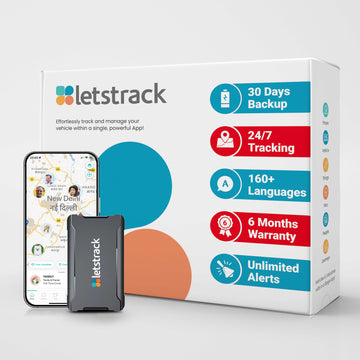 Wireless Magnetic GPS Tracker for Kids, Cars & baggage | 20-Days Backup | Hidden GPS Tracker - Letstrack